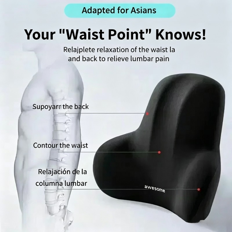 1 шт. Подушка для поясницы из  – обзор и цена Office Chair Cushion