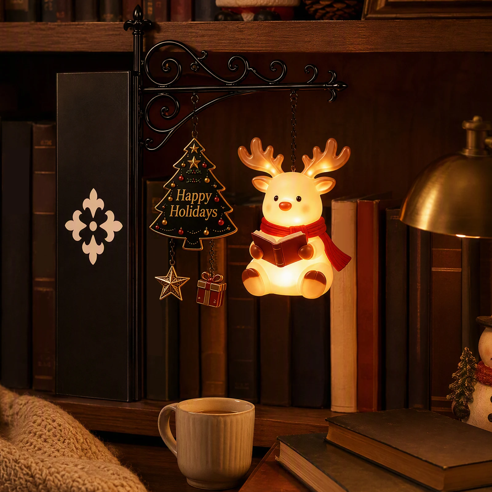 Светодиодная фигурка Санта-Кла – обзор и цена Bookshelf