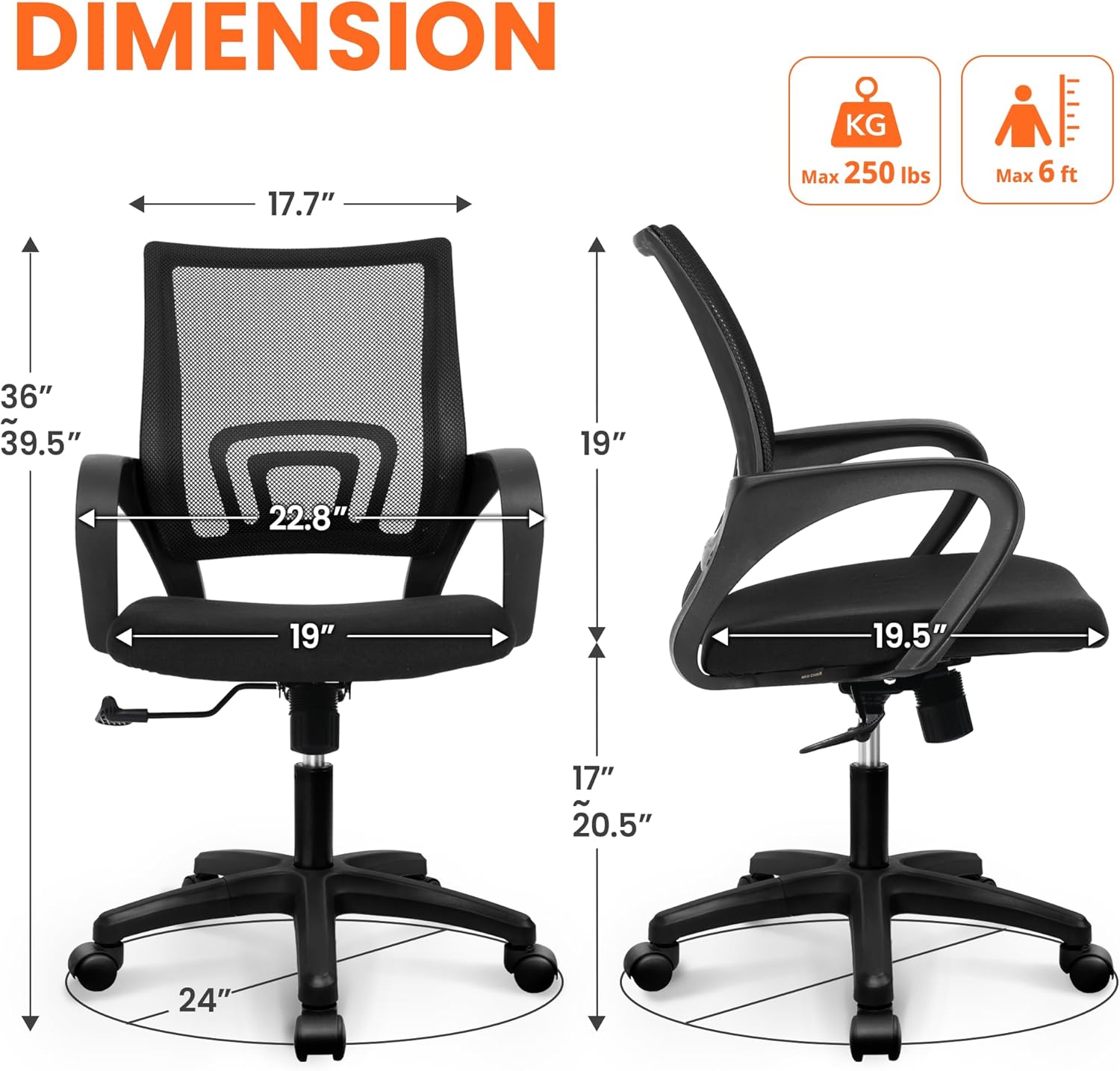 Эргономичное офисное кресло с  – обзор и цена Office Chair