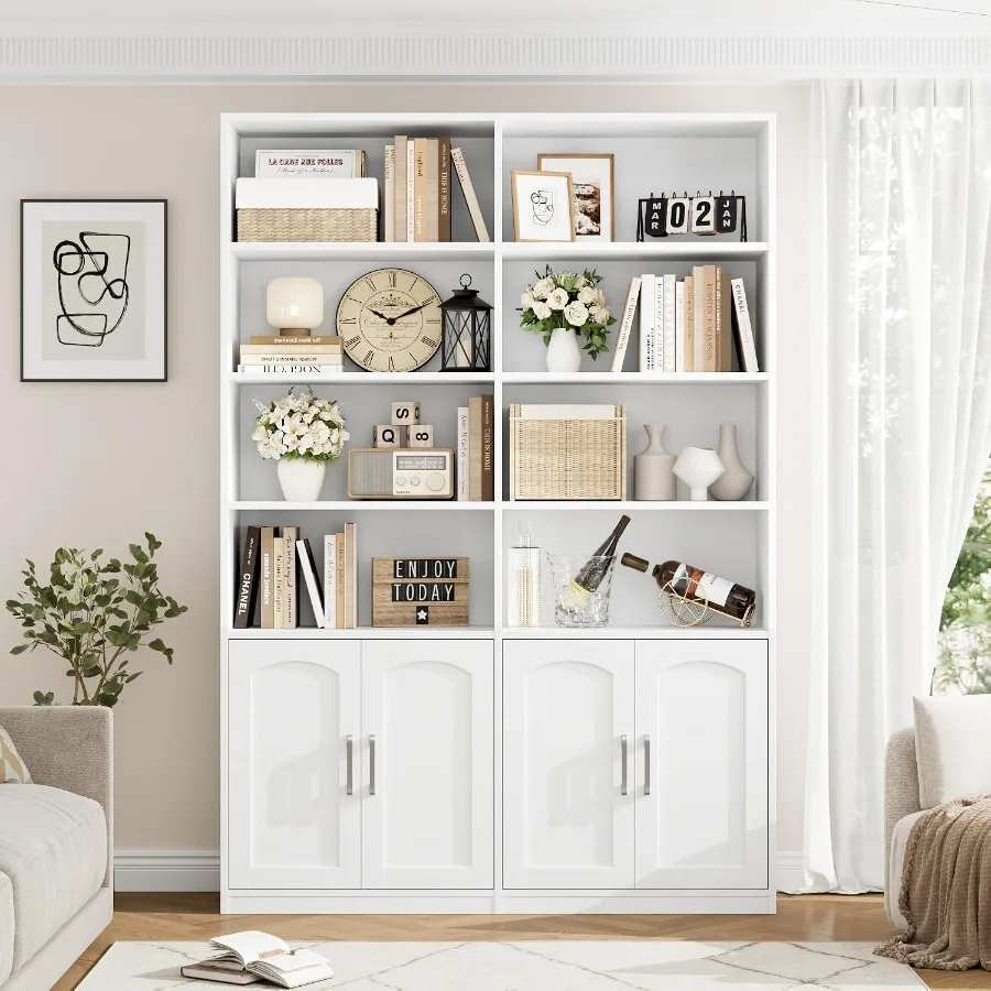 Книжный шкаф с дверцами для го – обзор и цена Bookshelf
