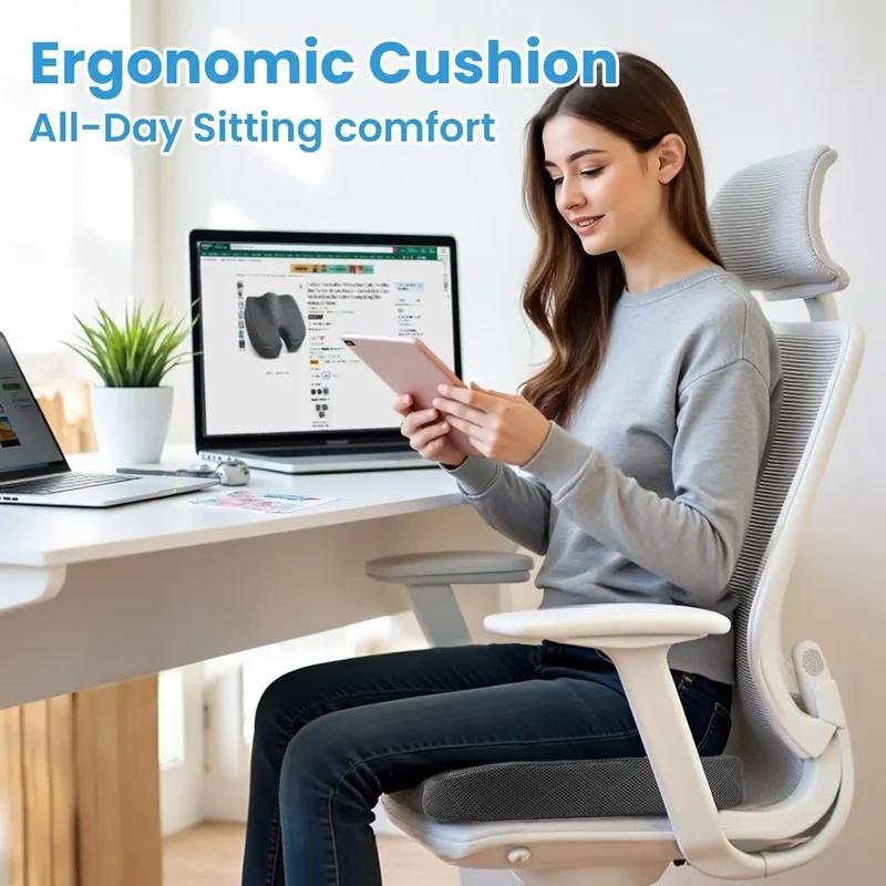 U-образная подушка для сиденья – обзор и цена Office Chair Cushion